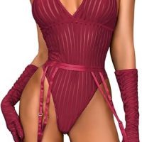 Backless Statement Teddy Bodysuit