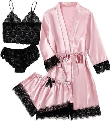 Kimono-Style Nightgown Sleepwear